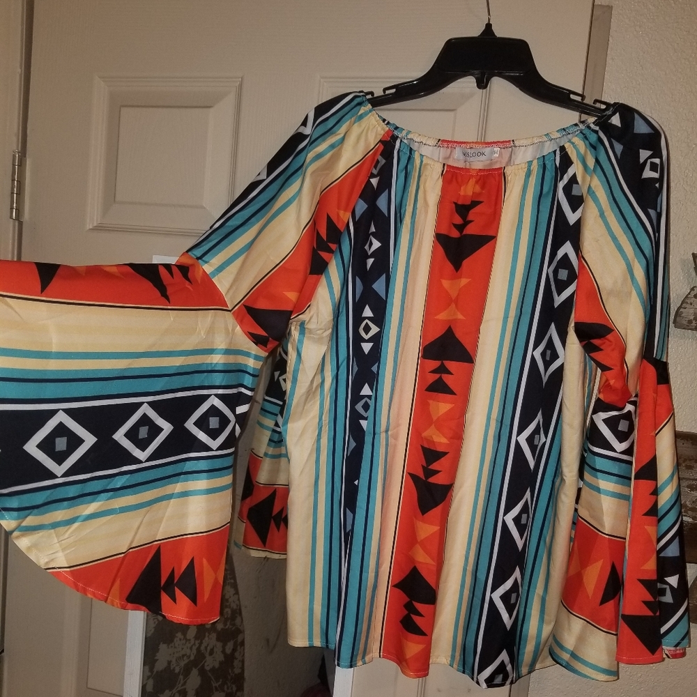 Southwest off shoulder shirt